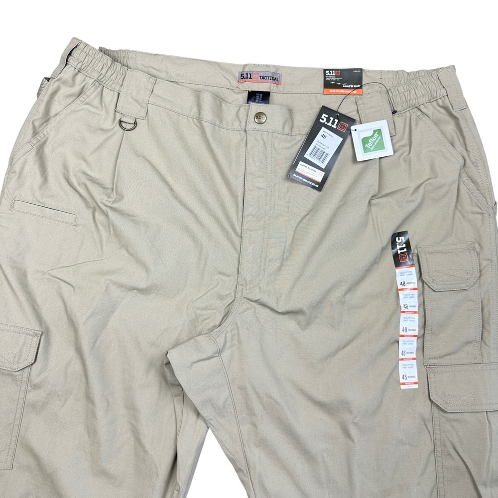 NEW 5.11 Tactical Taclite Pro Cargo Pants Men 48 Large Unhemmed TDU Ripstop Work